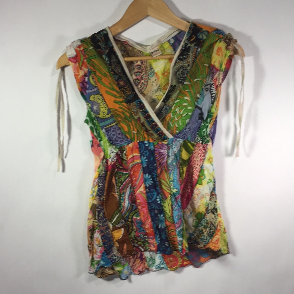 Colorful Summer Top - Picture 3 of 4